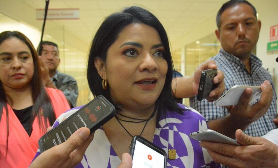 Úrsula Salazar, sobrina de AMLO, busca su reelección como diputada local de Tamaulipas. Foto: Especial