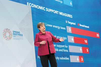 El FMI alerta que la guerra frenará el PIB mundial