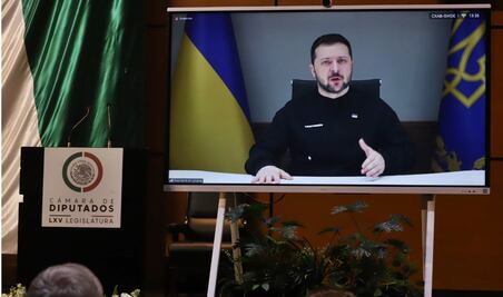 Embajada de Ucrania pide a México "aislar y sancionar" a Rusia para lograr la paz en país