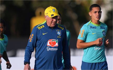Ancelotti dirige su primer entrenamiento con la Selección de Brasil; reconoció la calidad de sus jugadores 