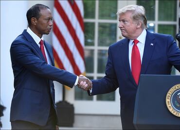 Tiger Woods aceptó invitación de la Casa Blanca