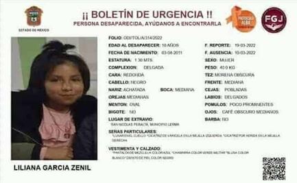 "Nos mintieron" familiares buscaron 51 días a Liliana, la menor murió el día que desapareció