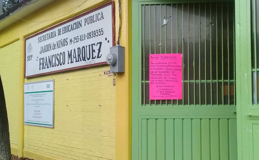 Continúan cerradas algunas escuelas de Coyoacán y Álvaro Obregón 