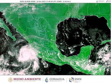 Jalisco y Nayarit en alerta máxima por huracán “Roslyn”