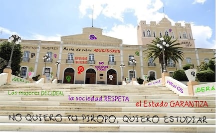 Realizan pintas virtuales en la UAEH para denunciar falta de atención en denuncias de acoso sexual