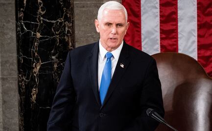 Reinicia sesión en Capitolio; "no han ganado", dice Pence a seguidores de Trump