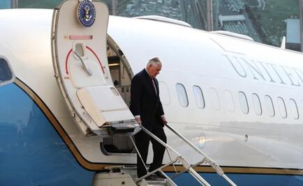 U.S. Secretary of State arrives to Mexico City
