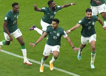 Qatar 2022: Arabia Saudita da la gran sorpresa y derrota a Argentina en el debut