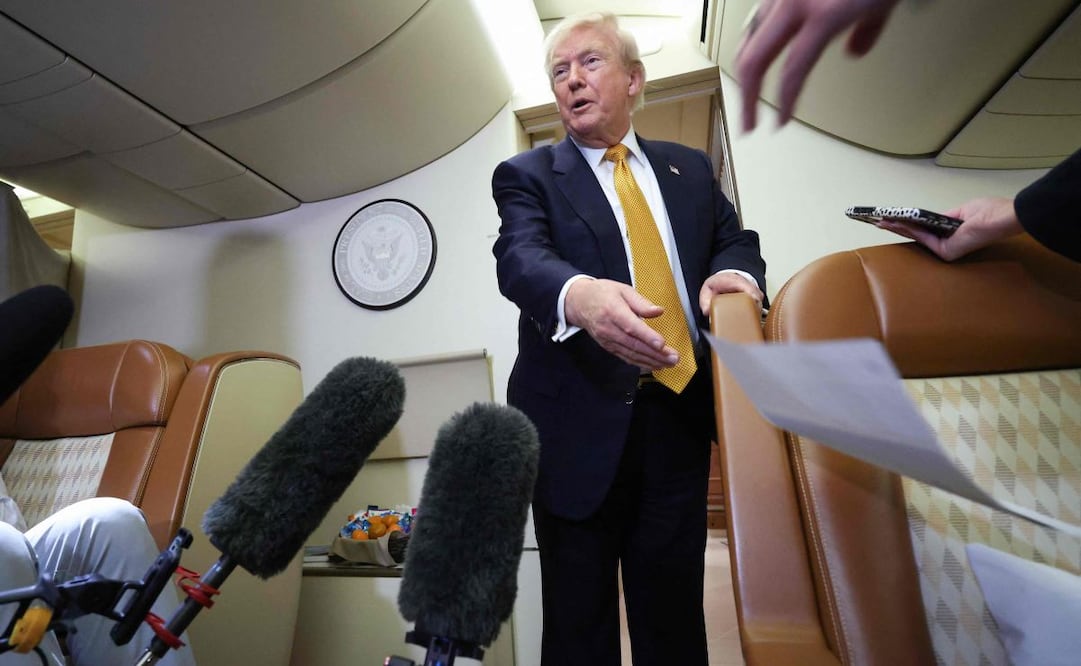 Donald Trump vincula amenazas con Soleimani. (09/07/26) Foto: AFP