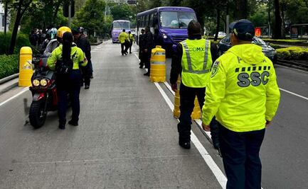 Operativo “Salvando Vidas” en alcaldía Miguel Hidalgo: policías levantan 20 infracciones y mandan 20 motocicletas al corralón
