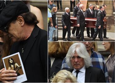 Despiden a Malcolm Young en funeral privado