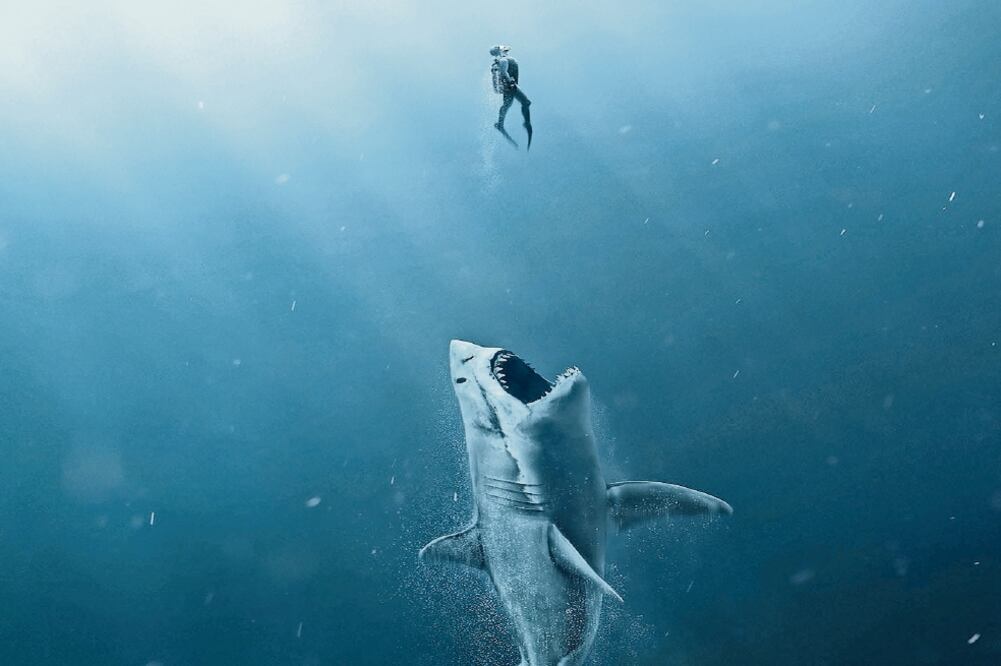 El tiburón atacó rápidamente a Mission: Imposible. Foto: WARNER BROS.