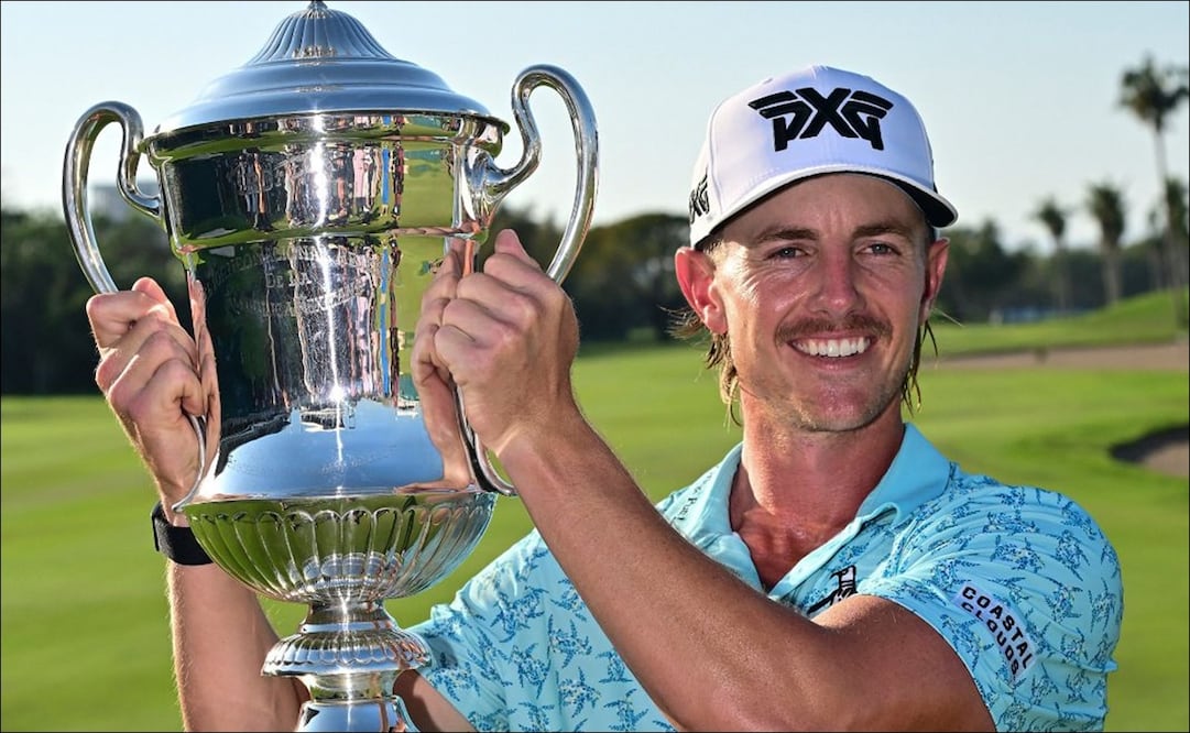 El estadounidense Jake Knapp conquistó el Mexico Open at Vidanta 2024 / FOTO: Cortesía Mexico Open at Vidanta
