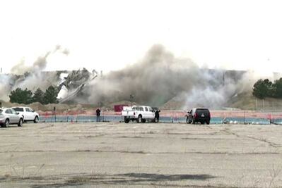 Falla demolición del Pontiac Silverdome