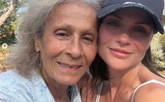 La actriz Laura Carmine se sincera sobre el miedo y la  incertidumbre que siente ante la pérdida de memoria de su madre 