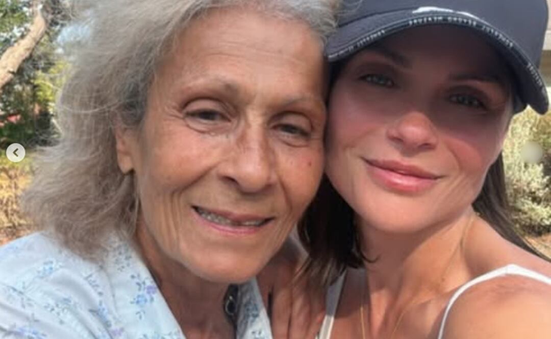 La actriz Laura Carmine ha expresado en redes el infinito amor que siente por su madre.