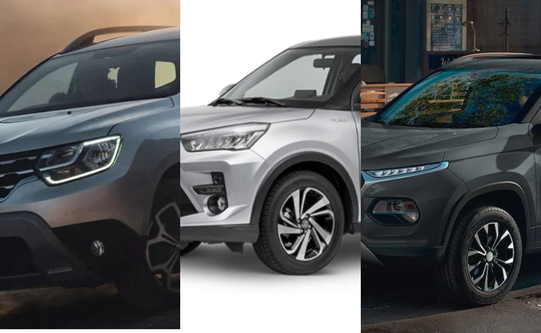 Las camionetas SUV han ganado popularidad en la actualidad. Foto: Renault / Toyota/ Chevrolet