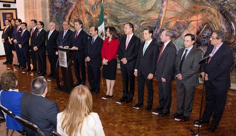 Perfiles: El equipo presentado por Aurelio Nuño