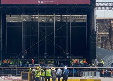 Alistan escenario para concierto masivo de Interpol