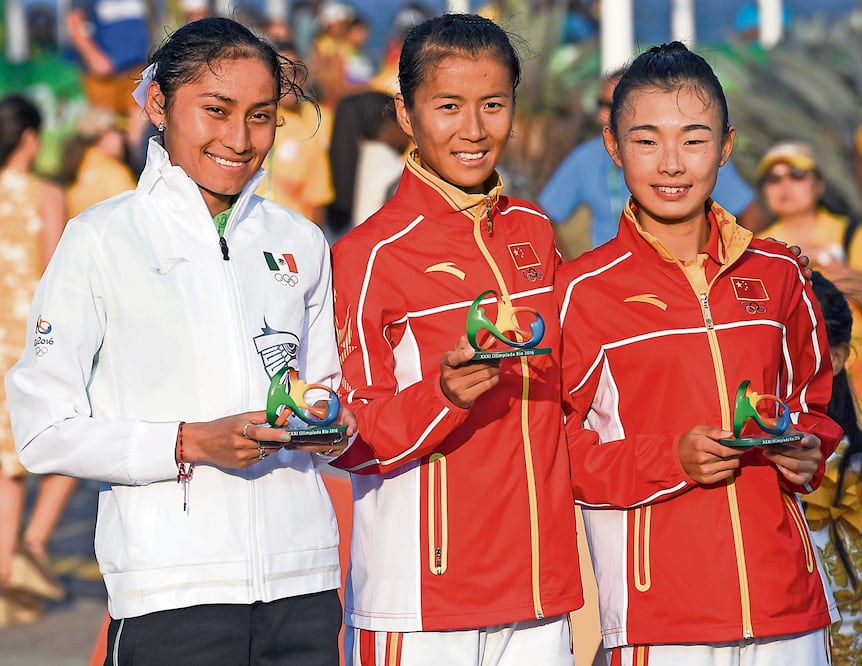 María Guadalupe pudo salir avante, pese a las chinas (ETZEL ESPINOSA. IMAGO7)