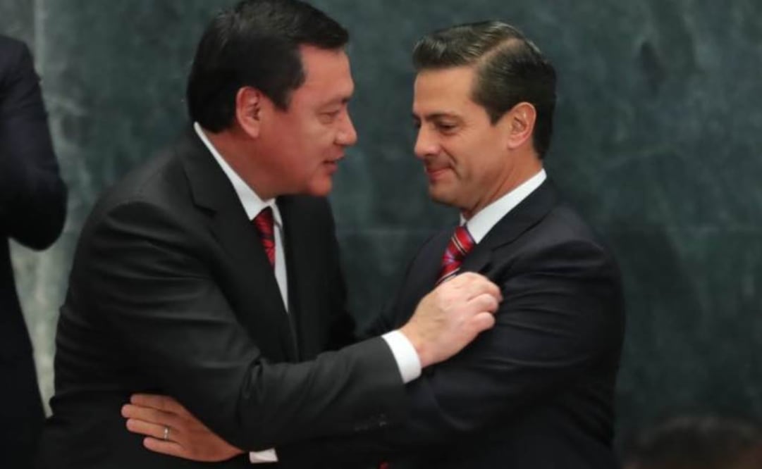 Se formaliza la salida de Miguel Angel Osorio Chong de la Secretaría de Gobernación. Foto: Lucía Godínez