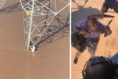 Marina y Ejército rescatan a personas atrapadas por inundaciones en Sonora