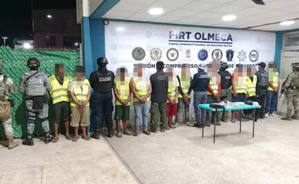Caen 10 hombres dedicados al narcomenudeo en Comalcalco, Tabasco; decomisan 131 dosis de marihuana 