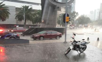 Llueve en siete delegaciones de la CDMX