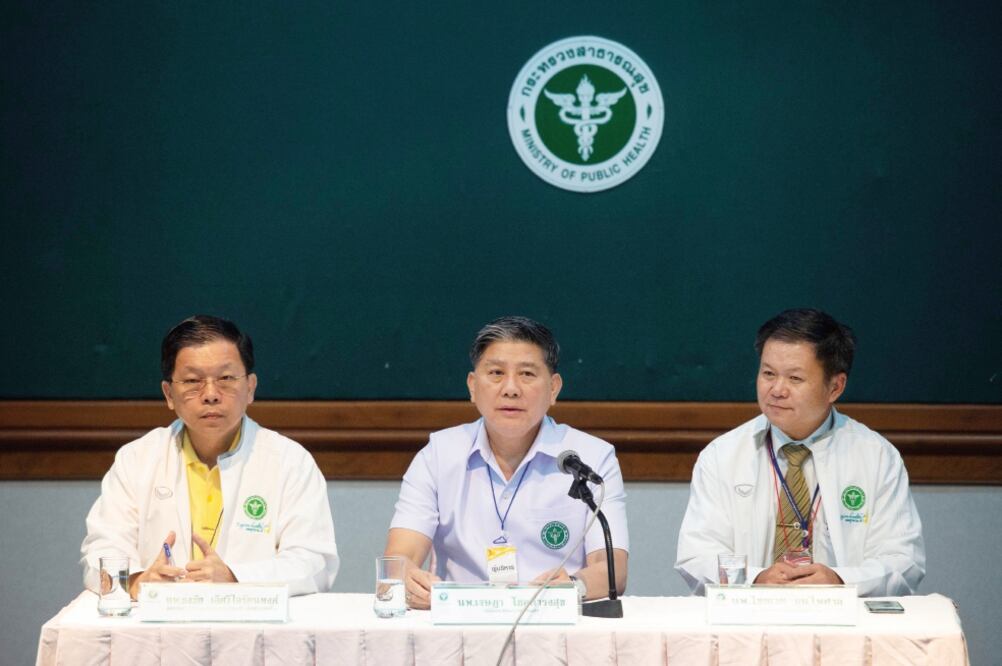 Autoridades de Salud en Tailandia y médicos confirman que los ocho niños rescatados se encuentran "en buen estado de salud" (LILLIAN SUWANRUMPHA. AFP)