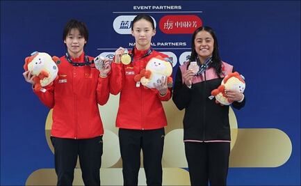 Alejandra Estudillo gana medalla de bronce en la Súper Final de la Copa del Mundo de Clavados