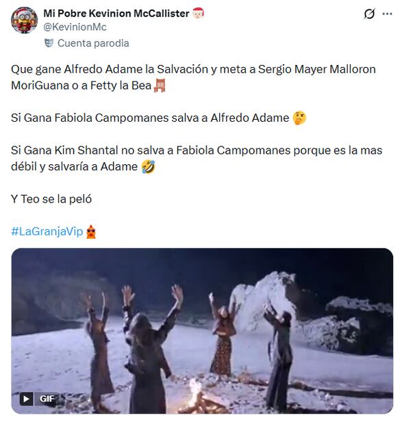 Memes de la octava asamblea de La Granja VIP. Foto: X