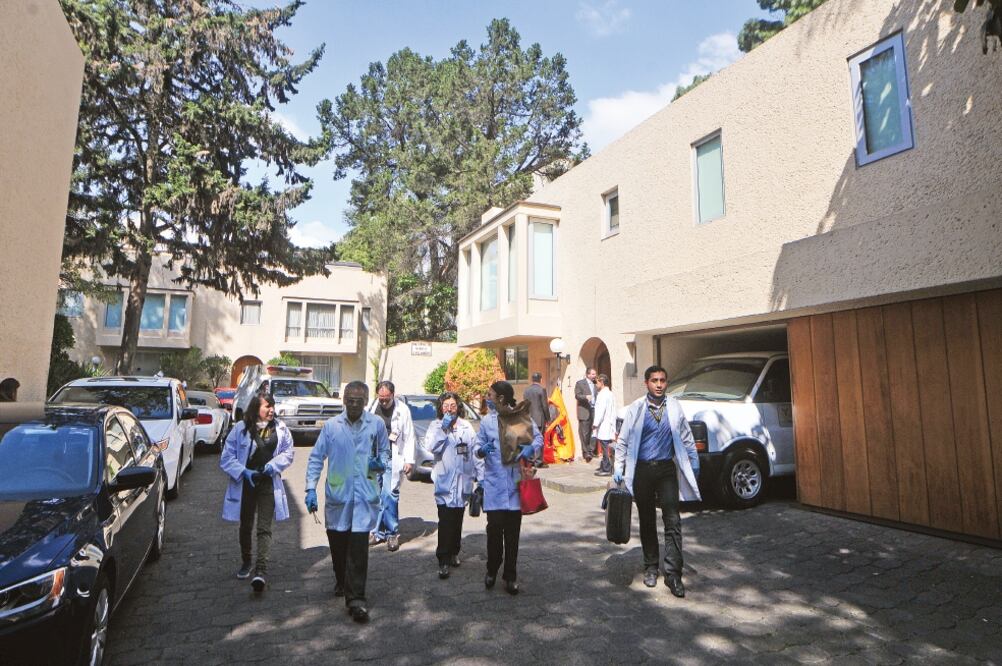 La PGJDF tomó conocimiento del deceso de las cinco personas ocurrido ayer por la mañana (ESPECIAL)