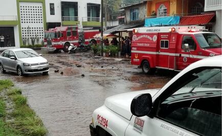 Lluvias dejan afectaciones en tres municipios de Michoacán