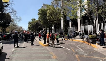 Falsa amenaza de bomba en edificio del Poder Judicial en Álvaro Obregón; evacúan y reanudan actividades