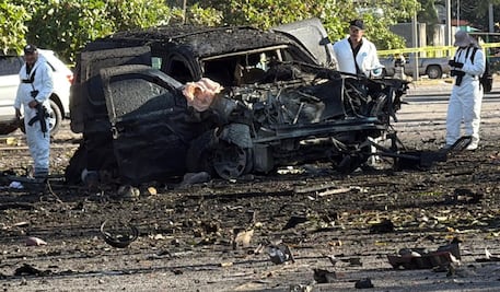 FOTOS: Así fue la ruta que siguió el vehículo utilizado como coche bomba en Coahuayana, Michoacán