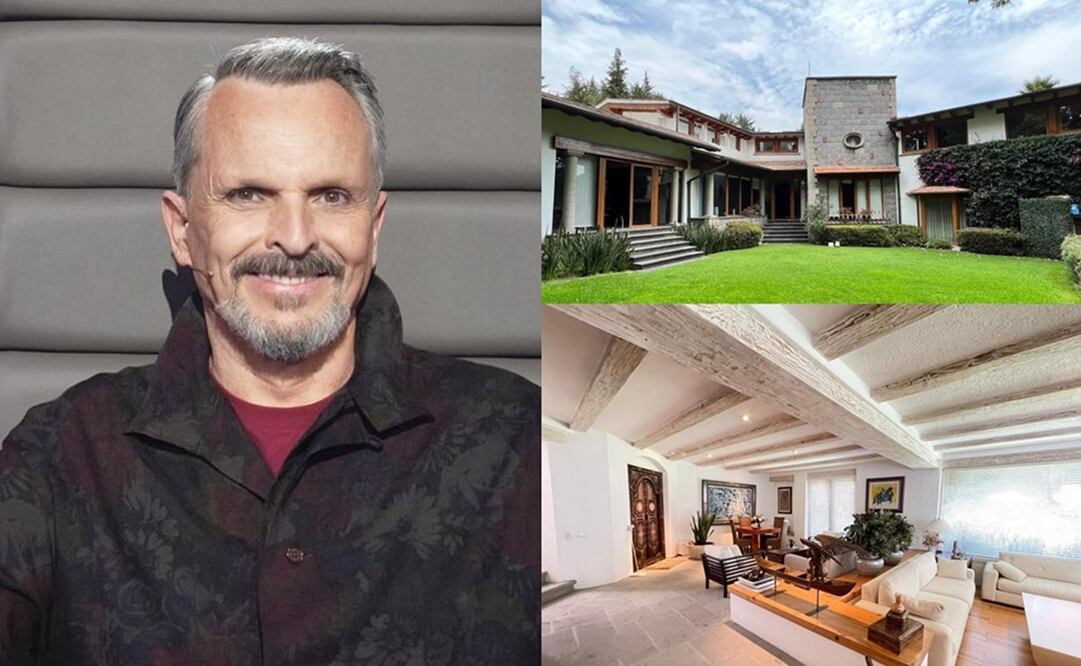 Miguel Bosé vive en un lugar exclusivo de la Ciudad de México. Foto: Instagram / Inmuebles24.