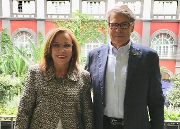 Encabeza Nahle reunión con Rick Perry, secretario de Energía de EU
