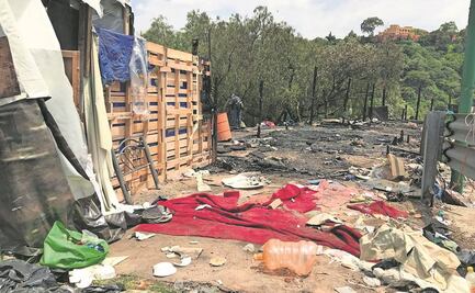 Desalojo en Santa Fé termina en incendio