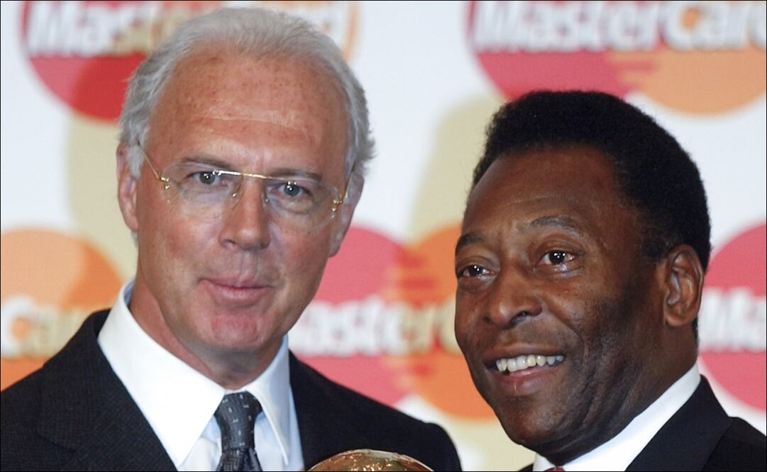Franz Beckenbauer y Pelé sobresalen en lista de los mejores futbolistas del Siglo XX por IFFHS / FOTO: AP