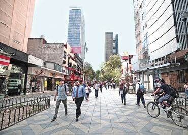 Con obras a medias, presentan nueva Zona Rosa