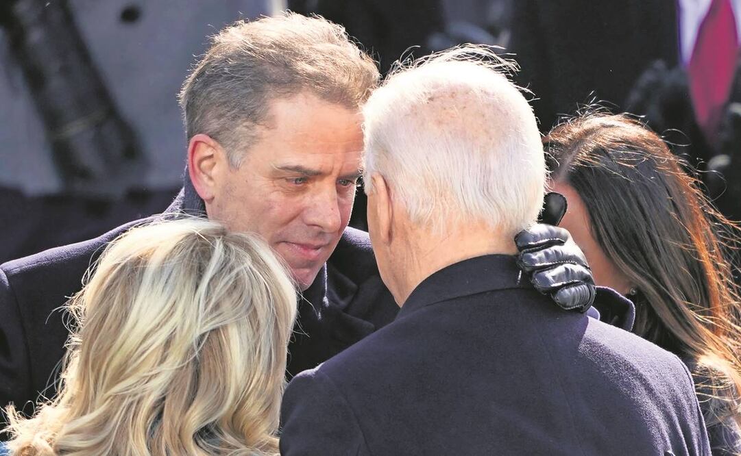 Hunter y Joe Biden, su padre. Foto: Archivo AP