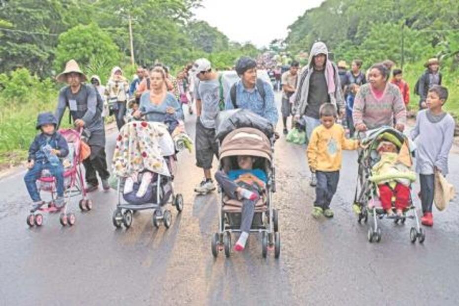 Caravana se fragmenta en su camino a la CDMX