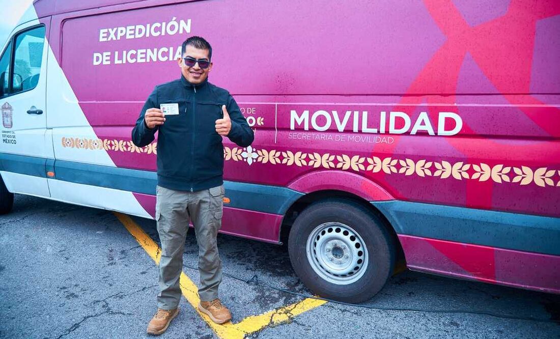 Conoce en qué municipios estarán las unidades móviles para tramitar la licencia de conducir del Edomex. Foto: X @SEMOV_Edomex