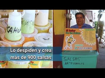 Con gomitas y hasta chapulines, el señor de las salsas enchila a todo México
