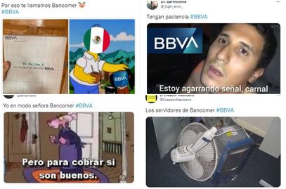 Fallan la app y cajeros de BBVA y los usuarios hacen memes
