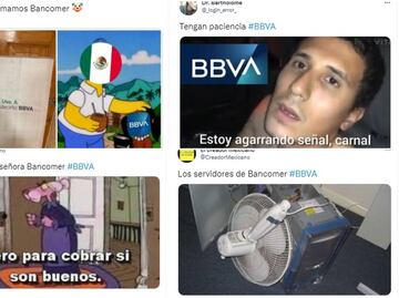 Fallan la app y cajeros de BBVA y los usuarios hacen memes