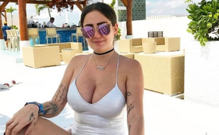 Celia Lora casi deja al descubierto su seno