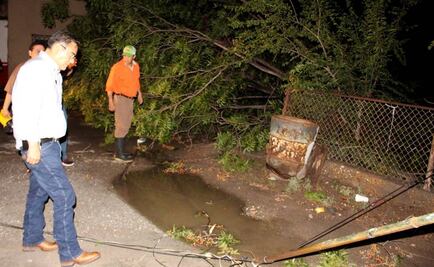 Tromba causa daños en zona carbonífera de Coahuila