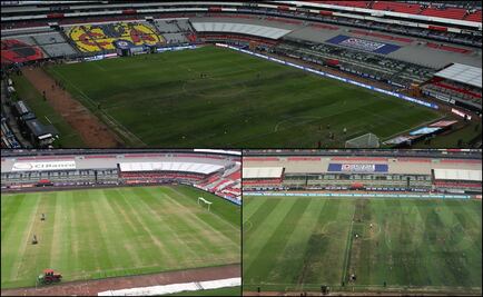 El fracaso del pasto del Estadio Azteca
