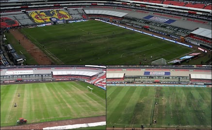 El fracaso del pasto del Estadio Azteca